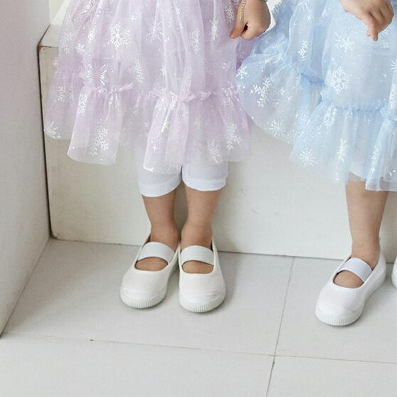 【新作10%OFF】スノーチュールスカートレギンス u02902 キッズ 【3~8才】【pt】【韓国 ファッション ボトムス レ