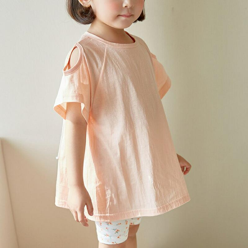 【新作10%OFF】アニマルプリントパッチTシャツ u02905 キッズ 【3~8才】【tops】【韓国 ファッション トップス