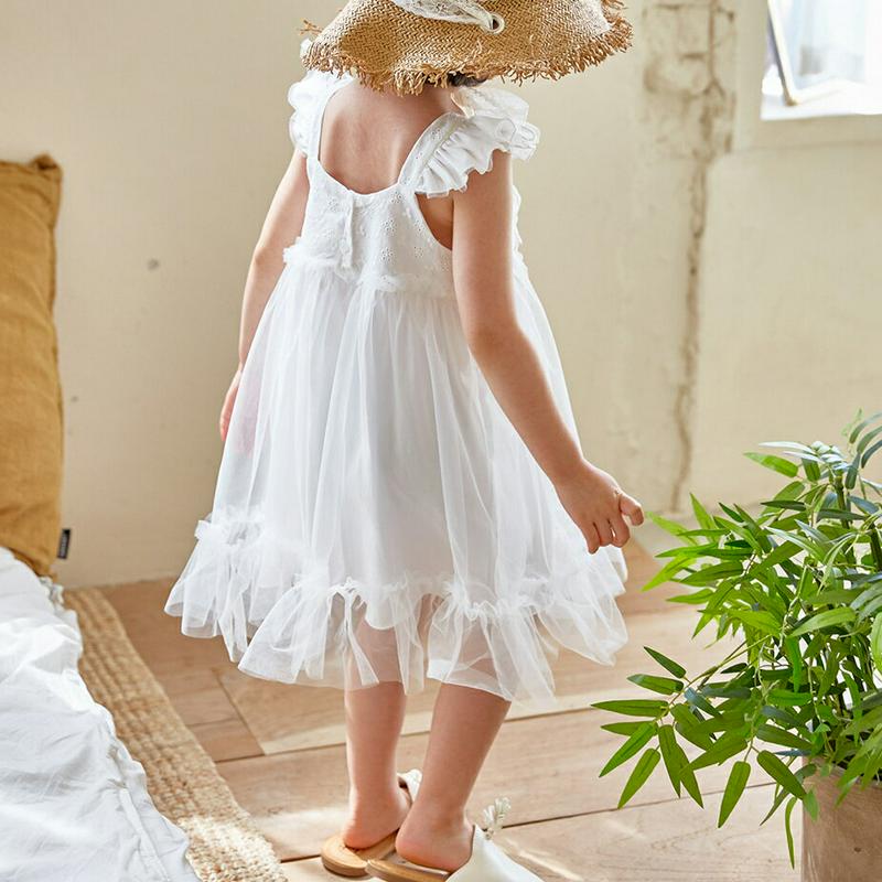 【新作10%OFF】レースチュールワンピース・u02883 キッズ【3~8才】【ops】【ワンピース ミディ丈 ミディワンピース