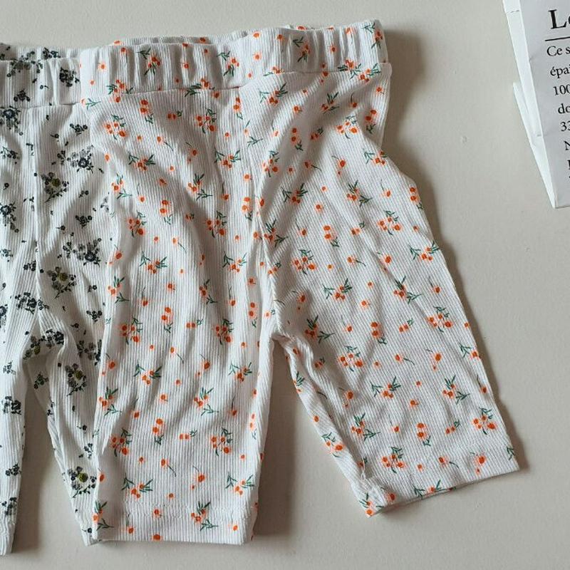 【新作10%OFF】フラワーパターンレギンス・u02880 キッズ【3~8才】【pt】【レギンス 花柄 小花柄 フラワー 可愛い