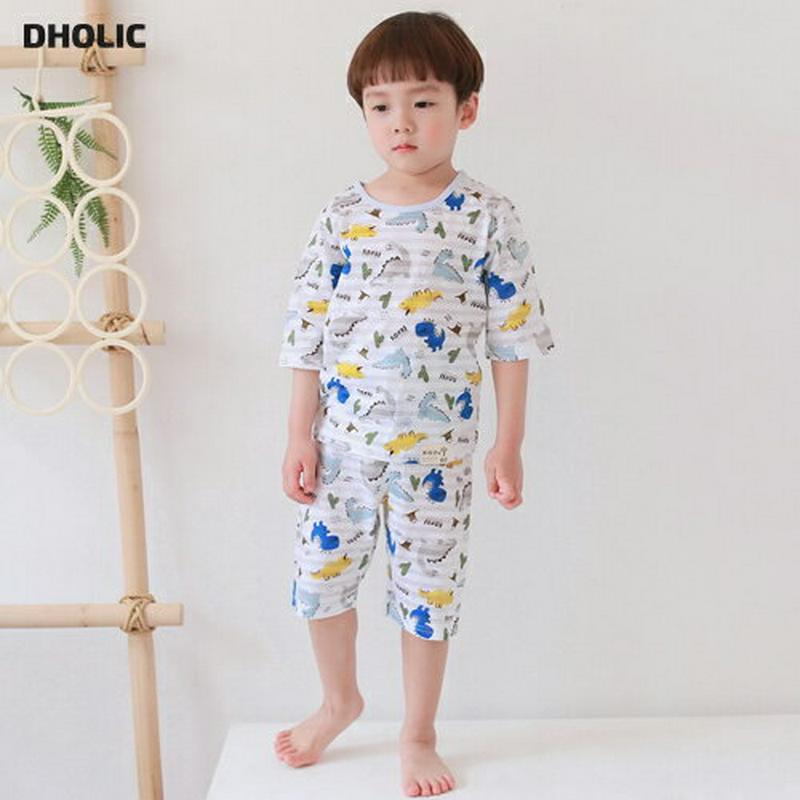 【新作10%OFF】Dinosaurパジャマ上下SET u03027 キッズ 【3~8才】【uw】【韓国 ファッション パジャマ