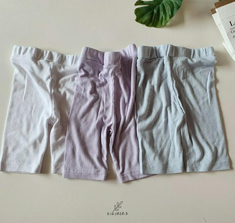 【新作10%OFF】リブクロップドレギンス u02882 キッズ 【3~8才】【pt】【韓国 ファッション ボトムス レギンス 