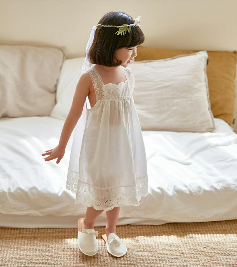 【新作10%OFF】レーススリーブレスワンピース u02884 キッズ 【3~8才】【ops】【韓国 ファッション ワンピース 