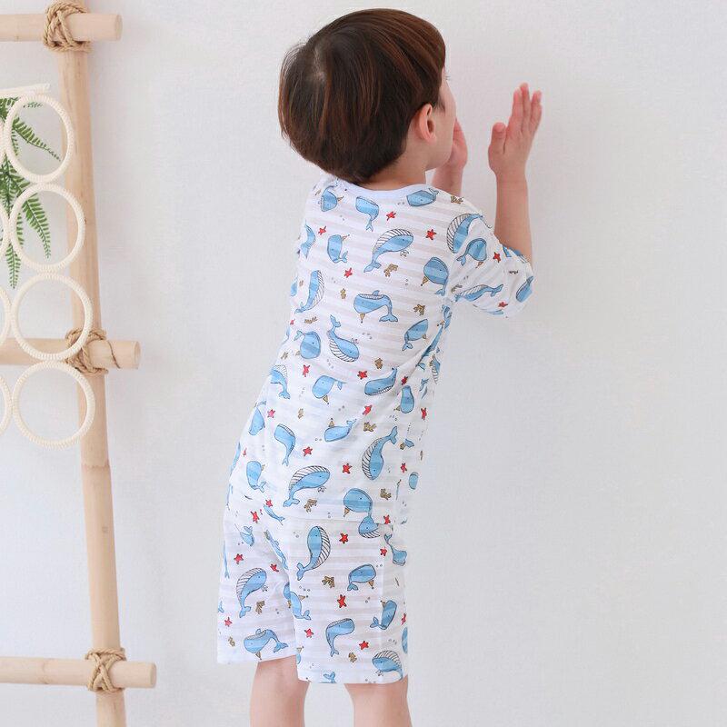 【新作10%OFF】WhaleパターンパジャマSET u03045 キッズ 【3~8才】【uw】【韓国 ファッション パジャマセ