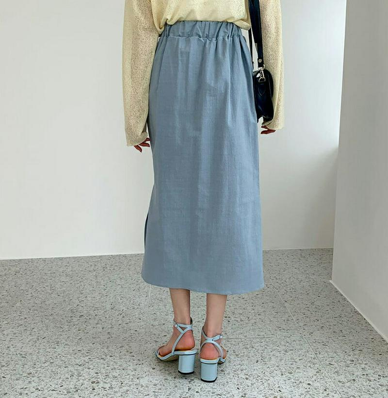 【新作10%OFF】バックゴムHラインスカート・全5色・t55832 レディース【sk】【スカート ロング ロングスカート Hラ