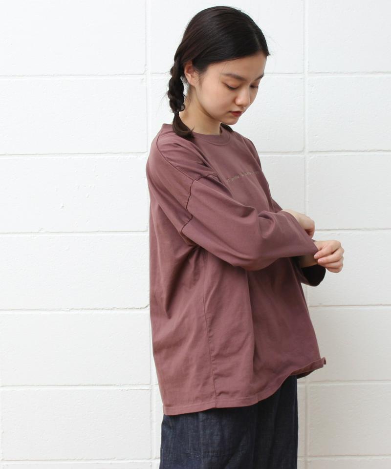 〇mat オーストラリアコットン カメラロゴ刺繍Tシャツ（mat quotidien）
