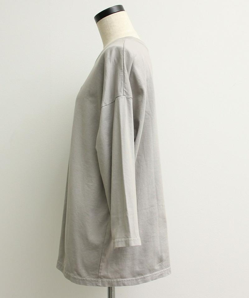 〇mat オーストラリアコットン カメラロゴ刺繍Tシャツ（mat quotidien）