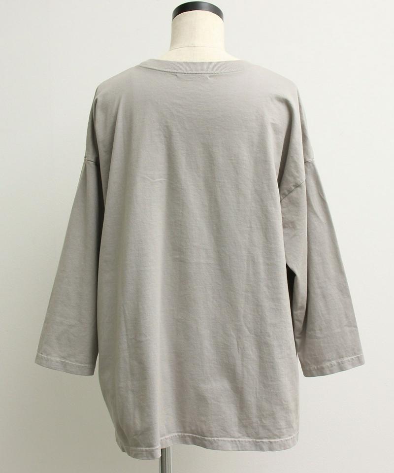 〇mat オーストラリアコットン カメラロゴ刺繍Tシャツ（mat quotidien）