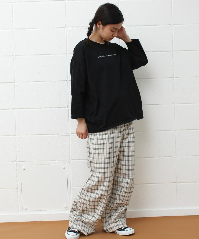 〇mat オーストラリアコットン カメラロゴ刺繍Tシャツ（mat quotidien）