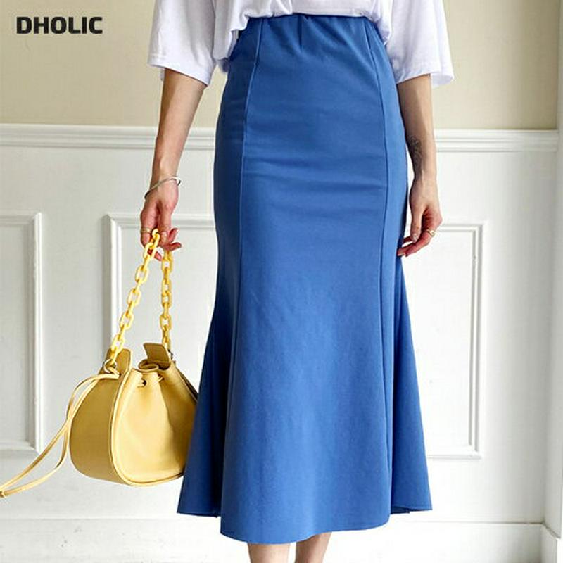 イージーマーメイドスカート・全5色・b56231 レディース【sk】【スカート ロング ロングスカート マーメイドスカート マー