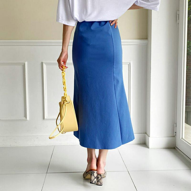 イージーマーメイドスカート・全5色・b56231 レディース【sk】【スカート ロング ロングスカート マーメイドスカート マー