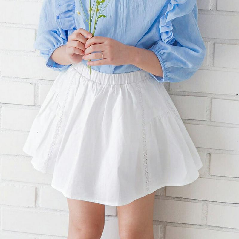 レースラインフレアスカートパンツ p002497 キッズ 【3~8才】【pt】【韓国 ファッション ボトムス パンツ レギンス 