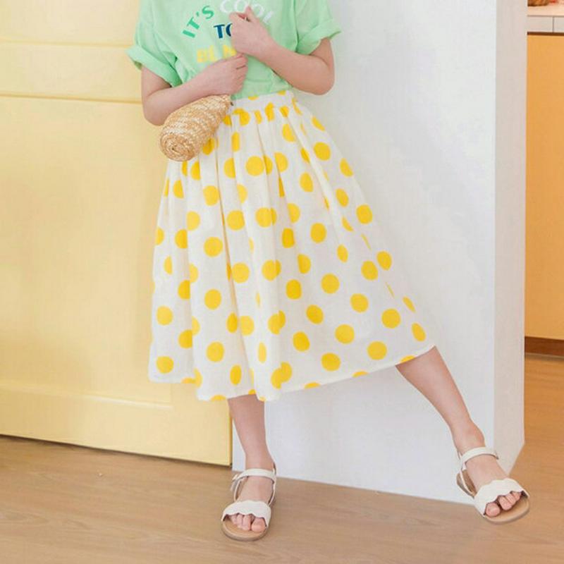 ドットパターンフレアスカートパンツ p002494 キッズ 【3~8才】【pt】【韓国 ファッション ボトムス パンツ レギンス