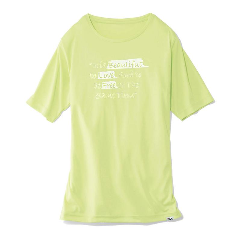 どんなスポーツシーンでもＯＫ！ロゴ入り半袖Ｔシャツ（フィラ/FILA）