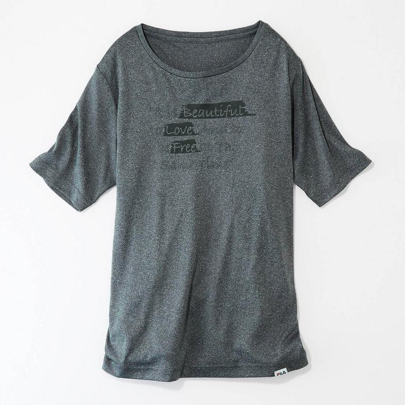 どんなスポーツシーンでもＯＫ！ロゴ入り半袖Ｔシャツ（フィラ/FILA）