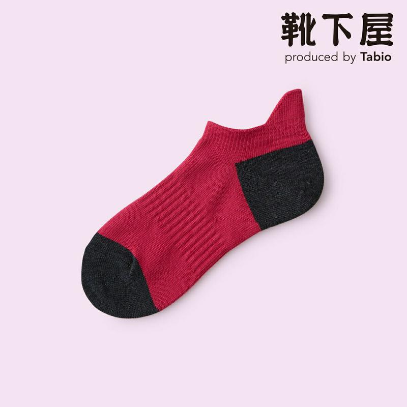 【クーポンで3足1,100円】【Mighty Soxer】 スポーティー2面切り替えスニーカー用ソックス / 靴下屋 3pairs 靴下 タビオ マイティソクサー くつ下 レディース 日本製 2206ka
