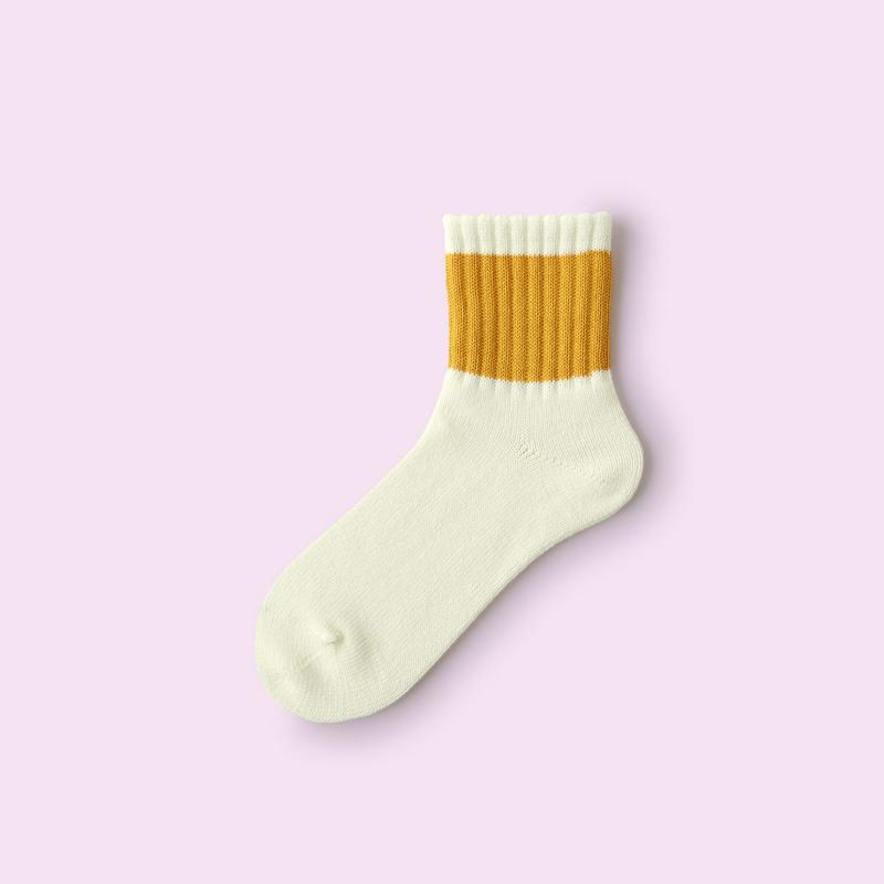 【クーポンで3足1,100円】【Mighty Soxer】 アメリブ太ラインショートソックス / 靴下屋 3pairs 靴下 タビオ マイティソクサー くつ下 ショート レディース 日本製