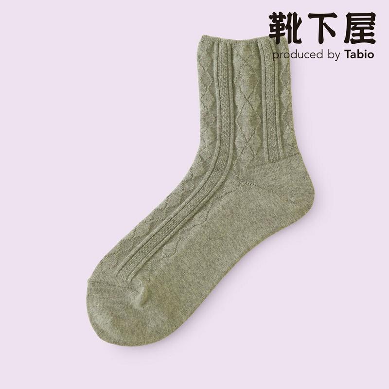 【クーポンで3足1,100円】【Mighty Soxer】 ゴム口ゆったりリンクスダイヤショートソックス / 靴下屋 3pairs 靴下 タビオ マイティソクサー くつ下 ショート レディース 日本製 2212ka