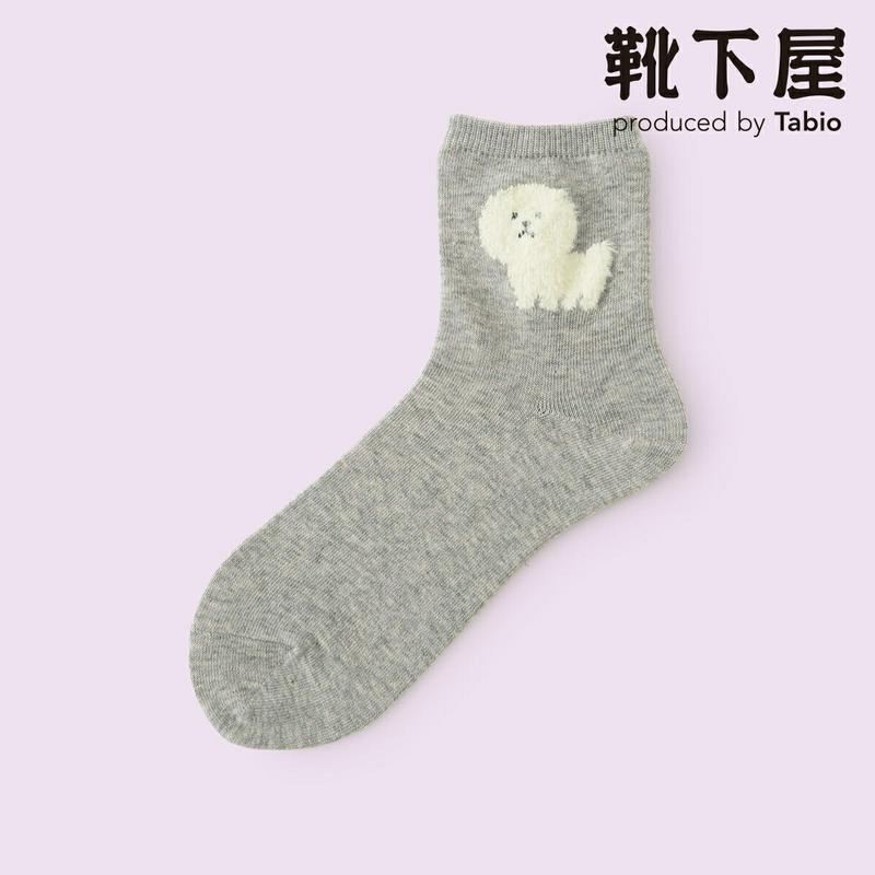 【全品送料無料～6/26 09:59迄】【あす楽】【公式 Mighty Soxer】もふもふ動物ショートソックス / 靴下屋 靴下 タビオ マイティソクサー くつ下 ショート レディース 日本製