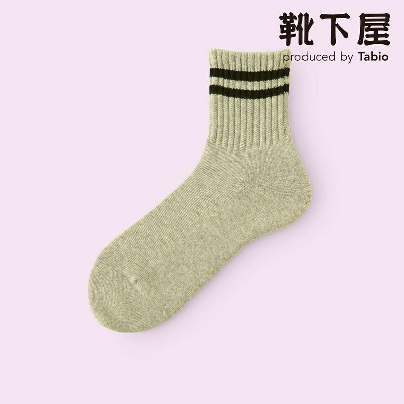 【全品送料無料～6/26 09:59迄】【あす楽】【公式 Mighty Soxer】パイルラインショートソックス / 靴下屋 靴下 タビオ マイティソクサー くつ下 ショート レディース 日本製