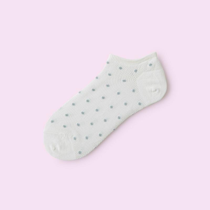 【クーポンで3足1,100円】【Mighty Soxer】 メッシュドットスニーカー用ソックス / 靴下屋 3pairs 靴下 タビオ マイティソクサー くつ下 レディース 日本製