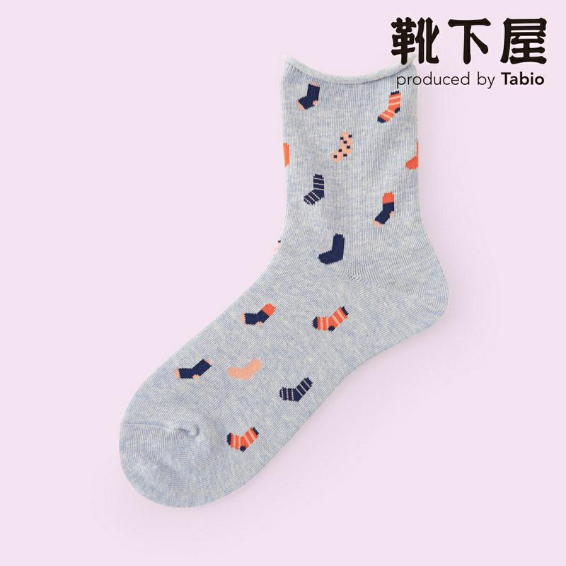 【全品送料無料～6/26 09:59迄】【あす楽】【公式 Mighty Soxer】靴下柄ショートソックス / 靴下屋 靴下 タビオ マイティソクサー くつ下 ショート 履き口ゆったり レディース 黒 日本製
