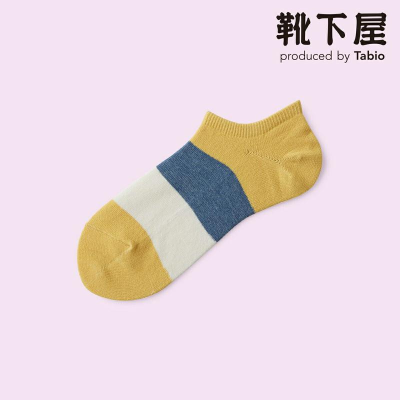 【全品送料無料★〜8/11　23:59迄】【クーポンで3足1,100円】【Mighty Soxer】 太切替スニーカー用ソックス / 靴下屋 3pairs 靴下 タビオ マイティソクサー くつ下 レディース 日本製