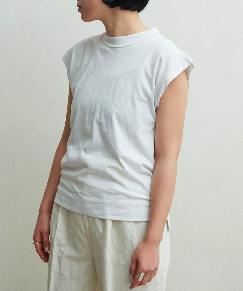 △ハイト天竺ハイウェット フレンチ袖Ｔシャツ（note et silence.）