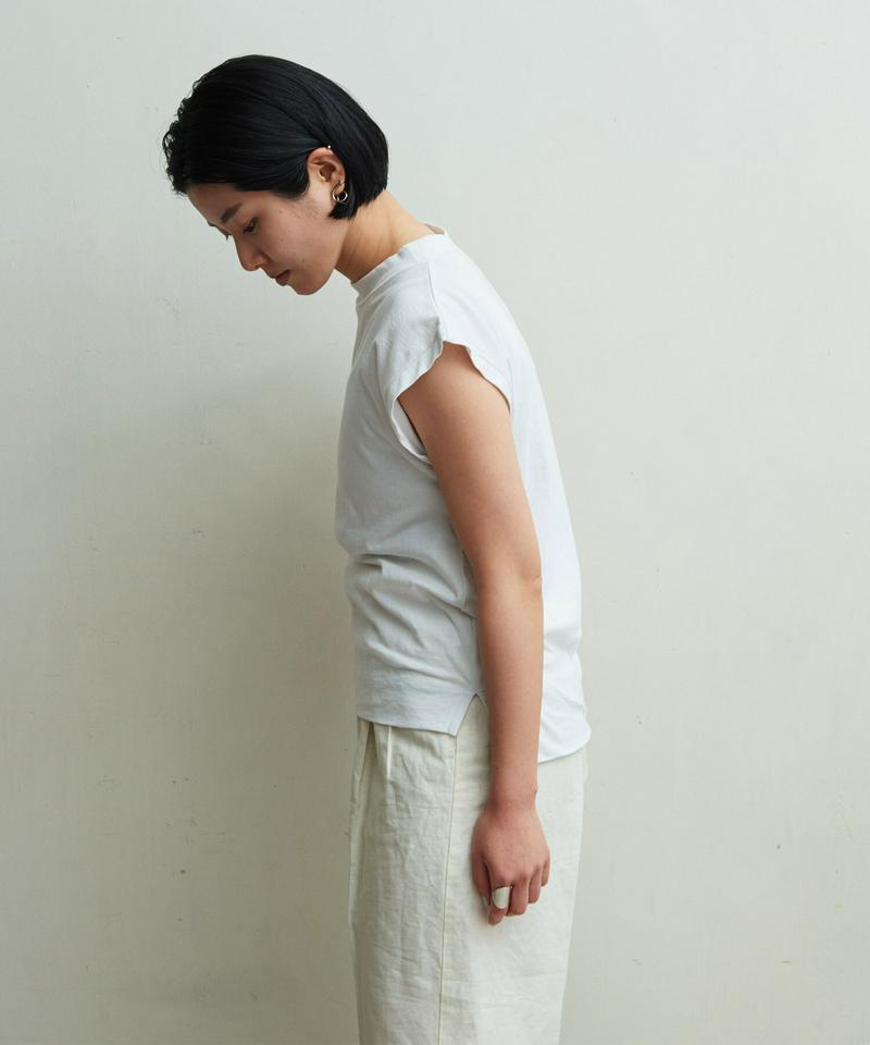 △ハイト天竺ハイウェット フレンチ袖Ｔシャツ（note et silence.）