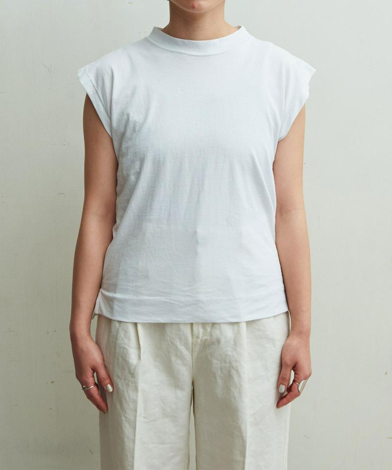 △ハイト天竺ハイウェット フレンチ袖Ｔシャツ（note et silence.）