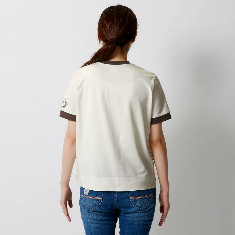 【おうちディズニー】モックネックＴシャツ「くまのプーさん」（ディズニー）