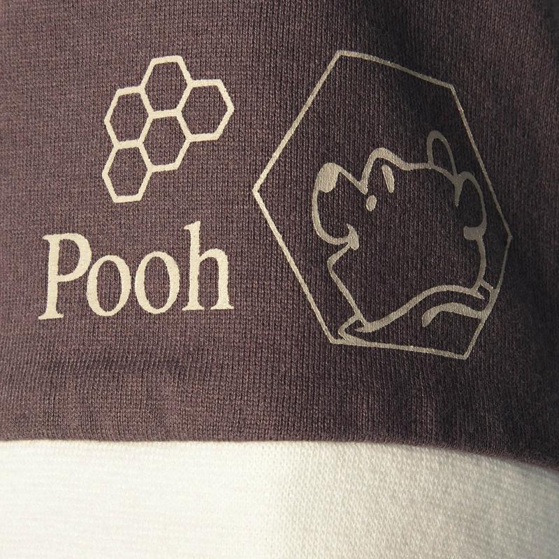 【おうちディズニー】モックネックＴシャツ「くまのプーさん」（ディズニー）