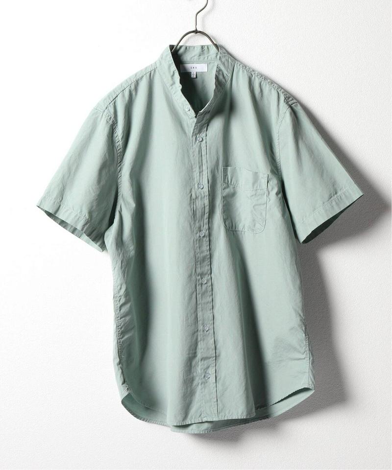 SKU S/S STAND COLLAR SHIRT(SAVE KHAKI UNITED)