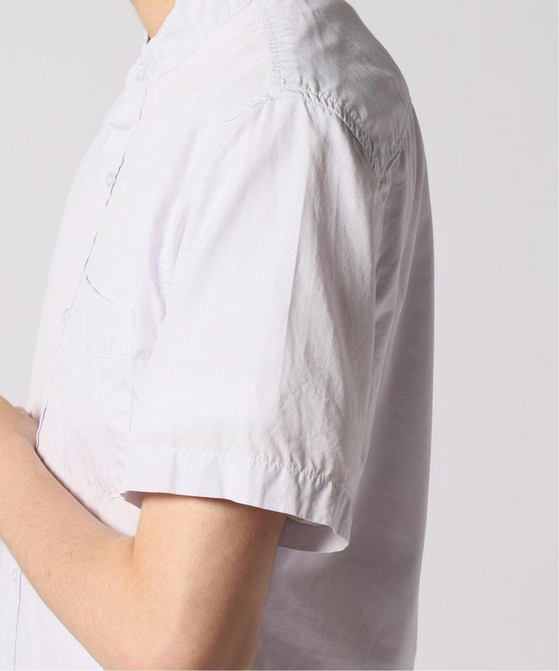 SKU S/S STAND COLLAR SHIRT(SAVE KHAKI UNITED)