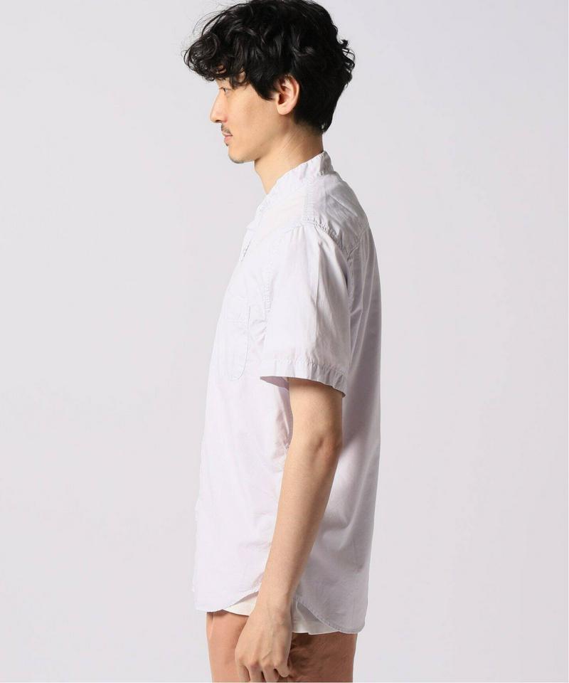 SKU S/S STAND COLLAR SHIRT(SAVE KHAKI UNITED)