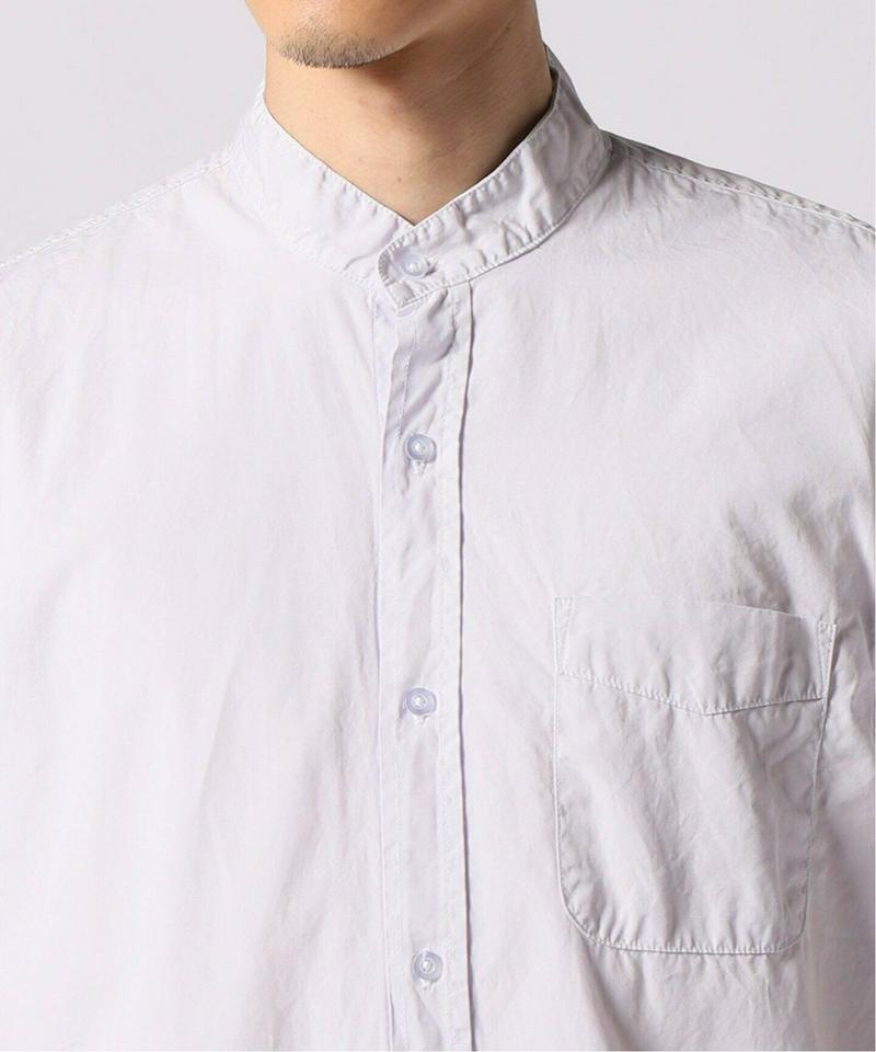 SKU S/S STAND COLLAR SHIRT(SAVE KHAKI UNITED)