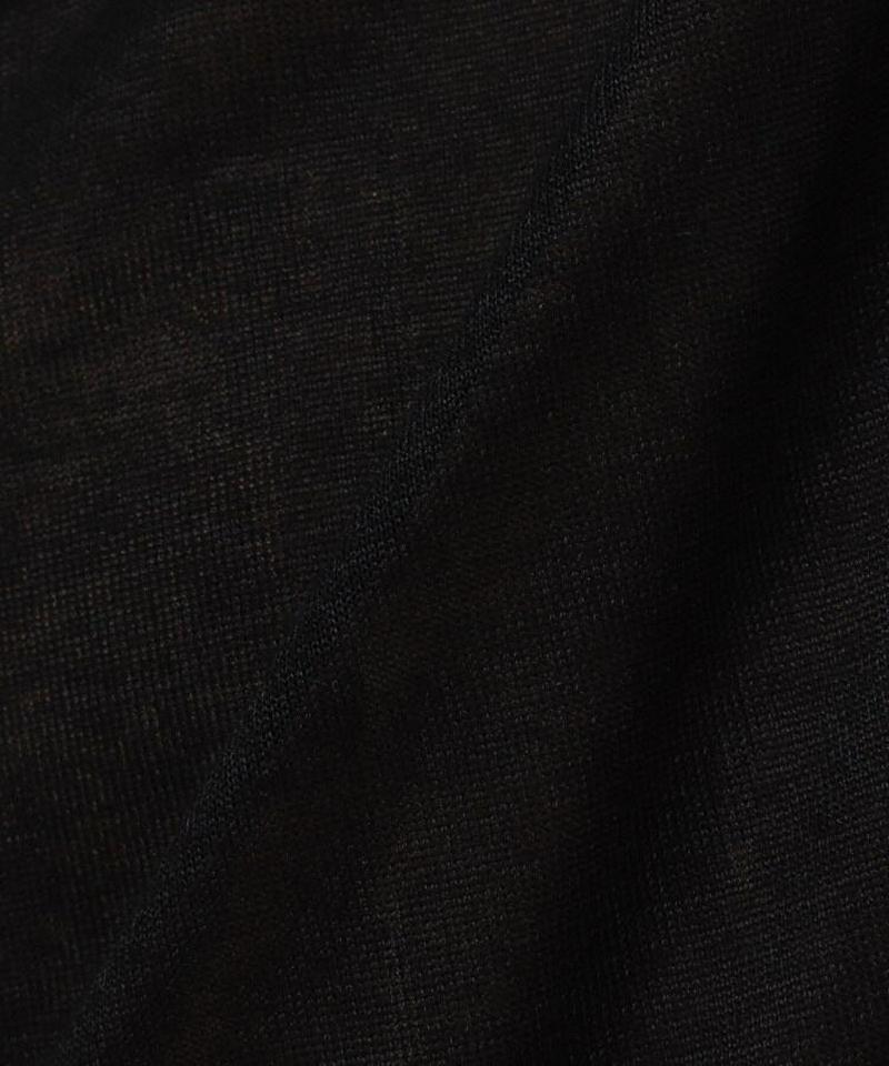 【洗える】シアーロングカーディガン