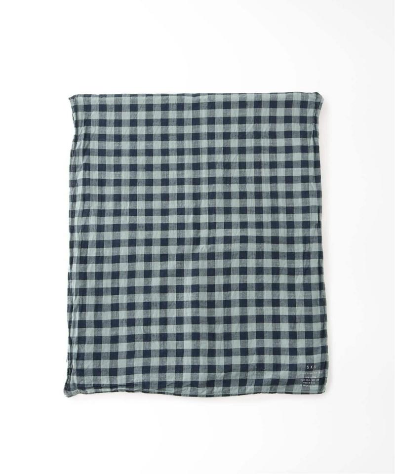 SKU GINGHAM SCARF(SAVE KHAKI UNITED)