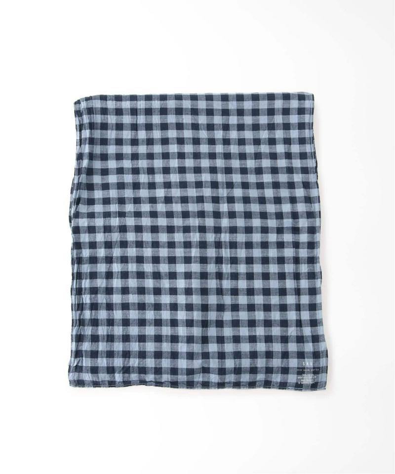 SKU GINGHAM SCARF(SAVE KHAKI UNITED)