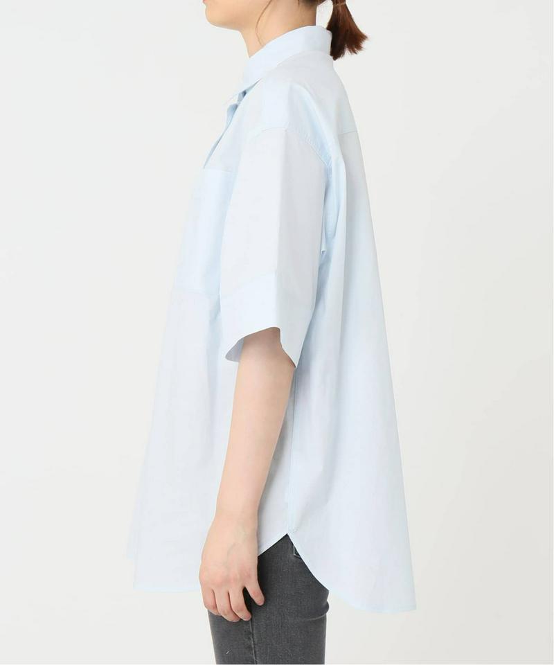 コットンリネンオーバーサイズシャツ◆（JOURNAL STANDARD relume）