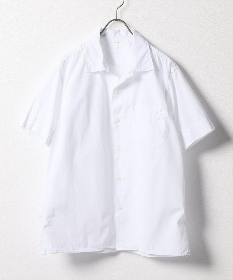 SKU S/S POPLIN SIMPLE CAMP SHIRT(SAVE KHAKI UNITED)