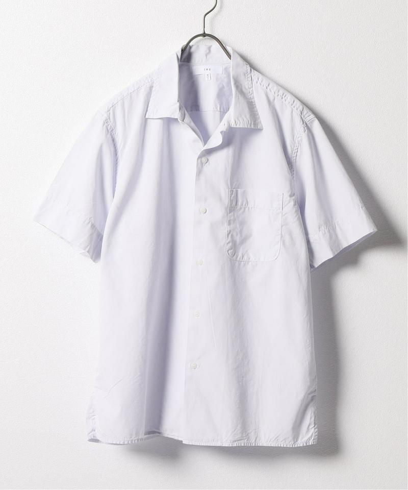 SKU S/S POPLIN SIMPLE CAMP SHIRT(SAVE KHAKI UNITED)