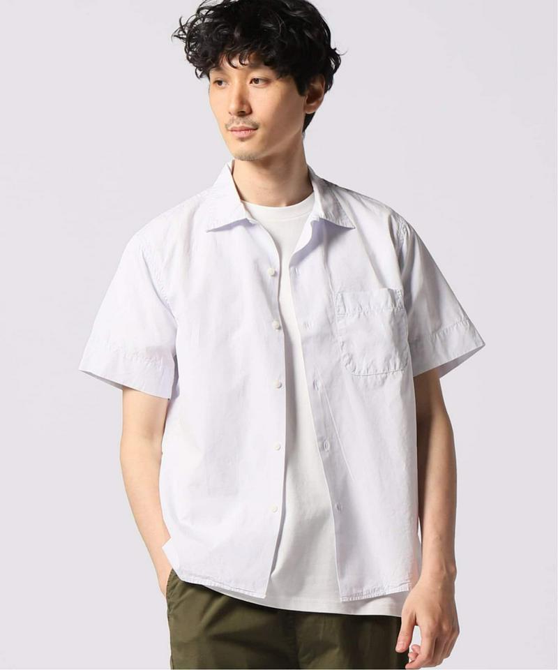 SKU S/S POPLIN SIMPLE CAMP SHIRT(SAVE KHAKI UNITED)