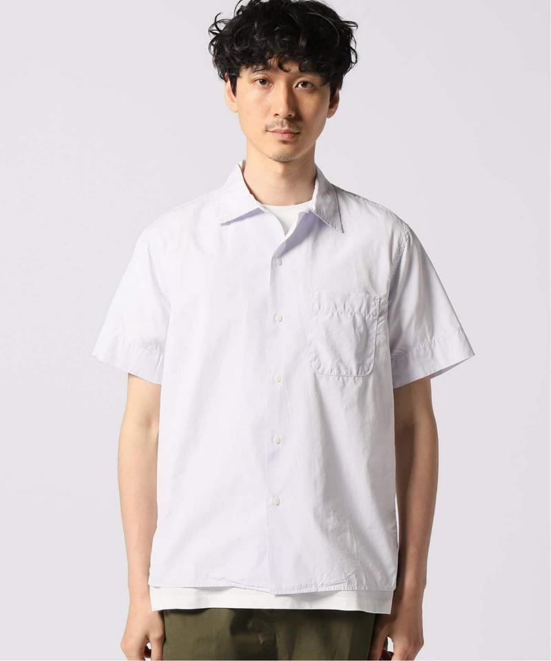 SKU S/S POPLIN SIMPLE CAMP SHIRT(SAVE KHAKI UNITED)