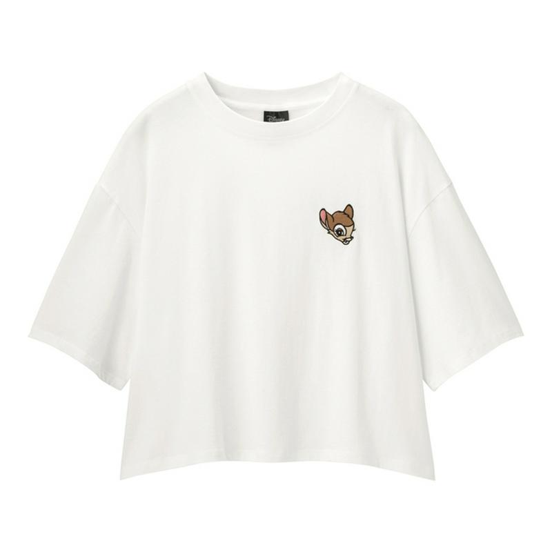 クロップドT(5分袖)Disney 2