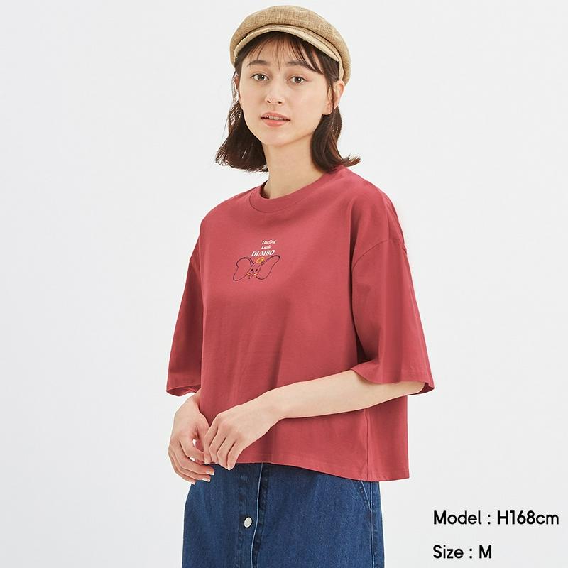 クロップドT(5分袖)Disney 1