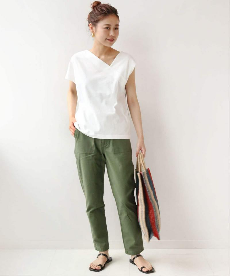 イレギュラーネックTEE◆（JOURNAL STANDARD relume）