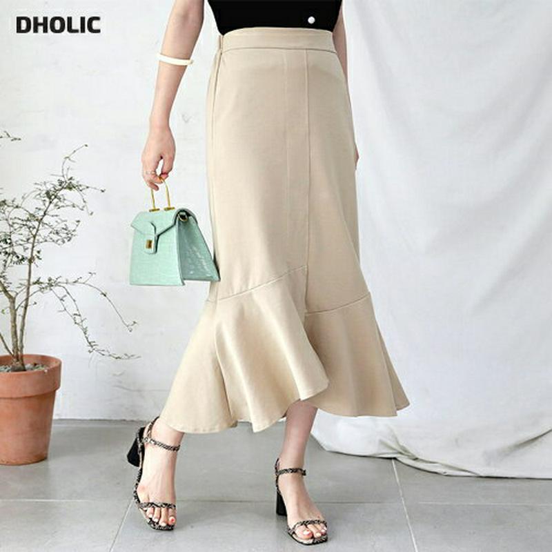 【新作10%OFF】スリットマーメイドスカート・全2色・b62630 レディース【sk】【スカート ロング ロングスカート マー