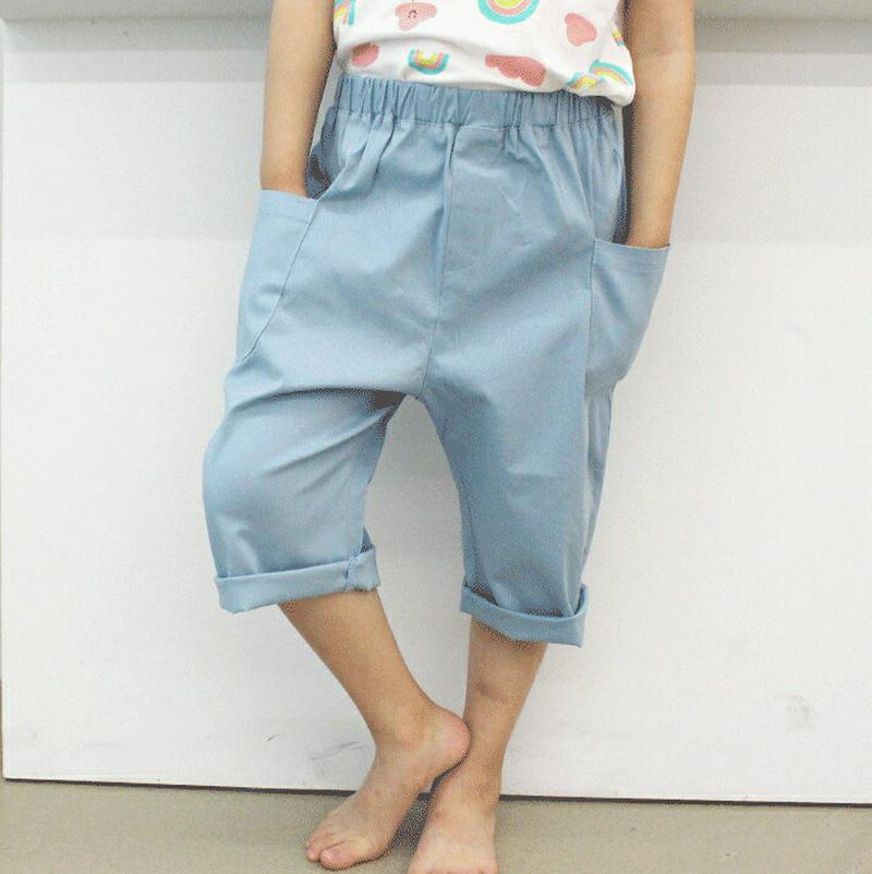【新作10%OFF】ポケットクロップドパンツ・p003248 キッズ【3~8才】【pt】【パンツ ズボン ボトムス クロップド丈