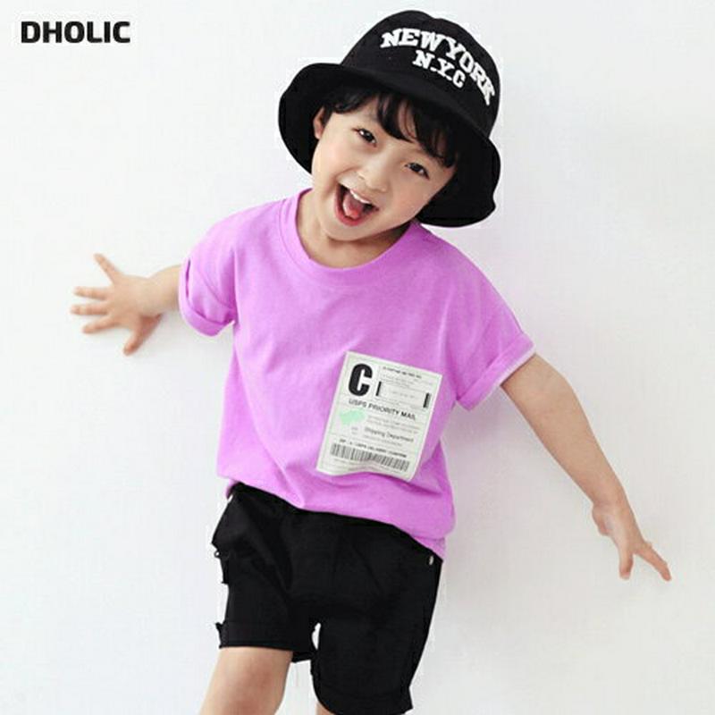 コードパッチポイントTシャツ・p003251 キッズ【3~8才】【tops】【トップス Tシャツ 半袖 ハーフスリーブ コード ユニーク カジュアル ラフ 女の子 男の子 春 夏 韓国 韓国子供服 子供 こども 子供服 こども服】【KIDS】